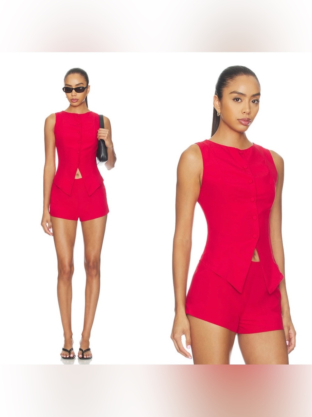 NWT ALL THE WAYS Jess Top in Red